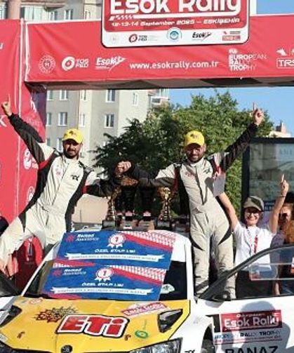 ODUNPAZARI ESOK RALLİSİ'NDE HEYECAN SONA ERDİ