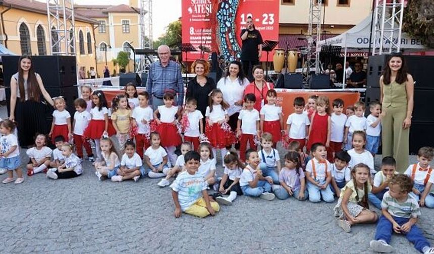 ODUNPAZARI'NDA ATEŞLE TOPRAĞIN BULUŞMASI GERÇEKLEŞTİ