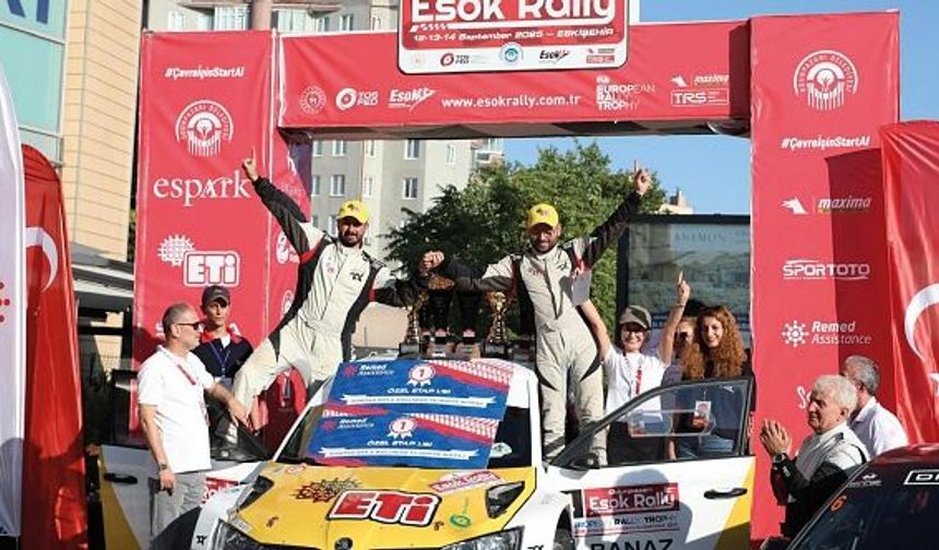 ODUNPAZARI ESOK RALLİSİ'NDE HEYECAN SONA ERDİ